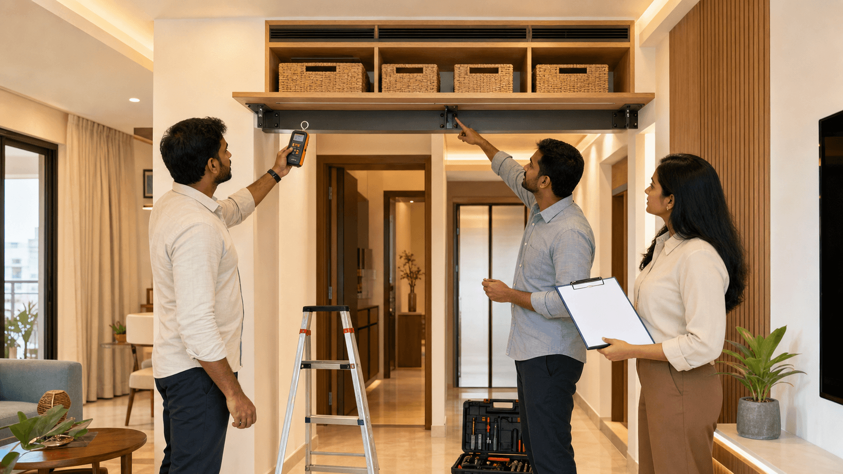 Loft Storage for Chennai Apartments: Safety, Load Limits, Society Approval